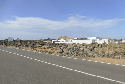 Impression at the timanfaya national park in lanzarote, part of the canary islands in spain