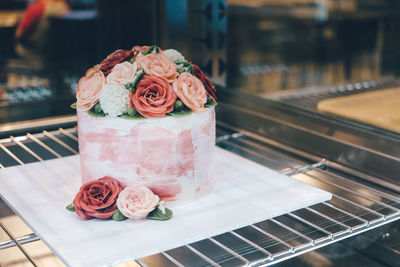 Close-up of rose bouquet