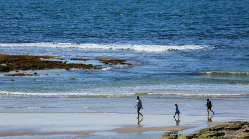 People at beach