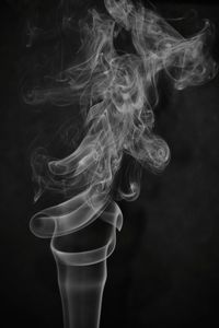 Close-up of burning candle