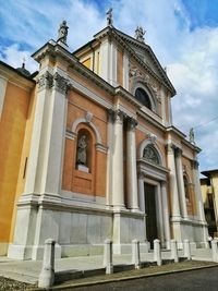 Low angle view of cathedral against sky