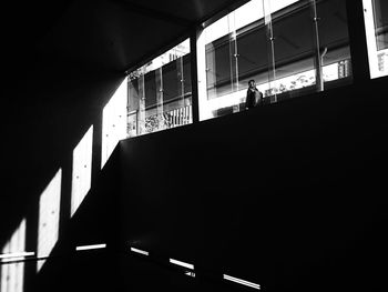 View of modern building in city