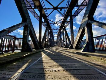 View of bridge against sky