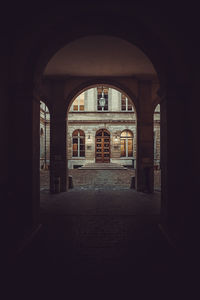 Interior of historic building