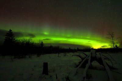 Aurora on new years eve