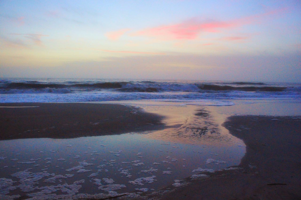 Sunrise on the beach