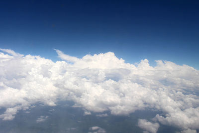 Low angle view of clouds in sky