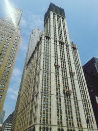 Low angle view of modern buildings