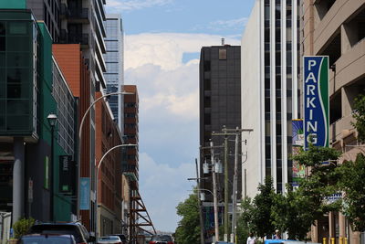 Skyscrapers in city