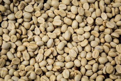 Full frame shot of coffee beans at market