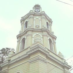 Low angle view of building against sky