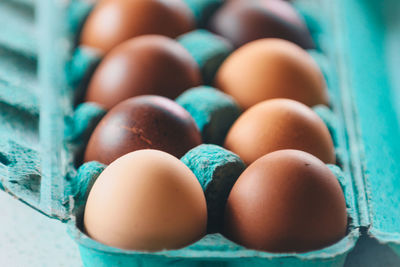 Close-up of eggs