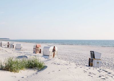 Scenic view of beach