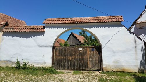 House against sky