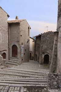 View of old building against sky
