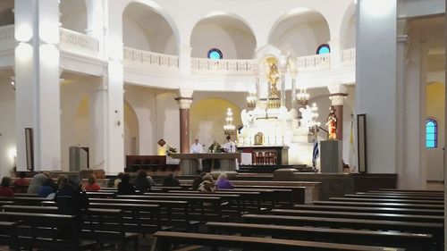 Interior of cathedral