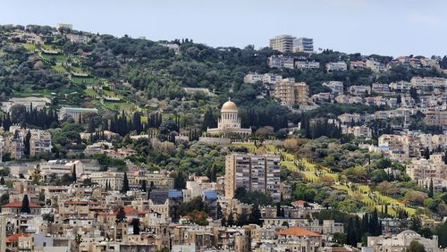 Aerial view of cityscape