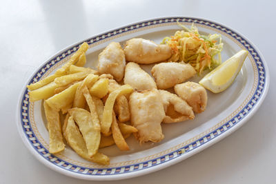 Close-up of food in plate