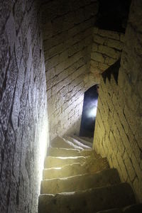 Staircase in old building