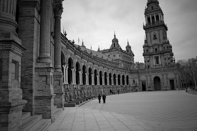 View of historical building