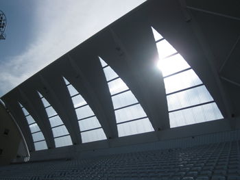 Low angle view of building against sky