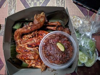 Chicken bakar