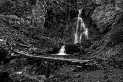 Waterfall in forest