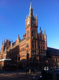 View of building against clear sky