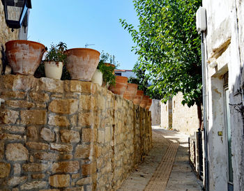 View of built structure against sky