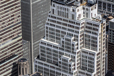 Full frame shot of modern buildings in city