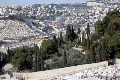 Russian church st. mary magdalene, mount of olives, jerusalem