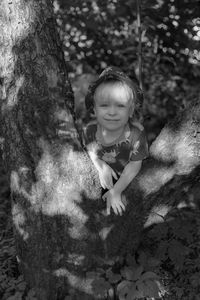 Full length of girl playing on grassy field