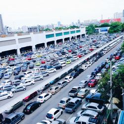 Traffic on road