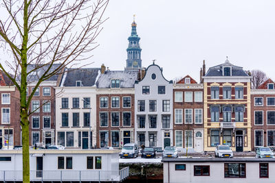 View of buildings in city