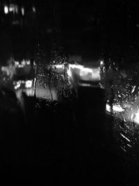 Rain drops on glass window