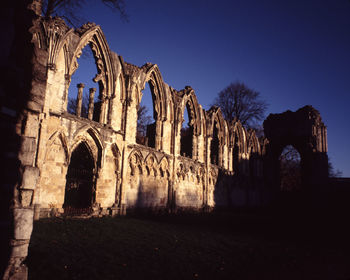 Low angle view of church