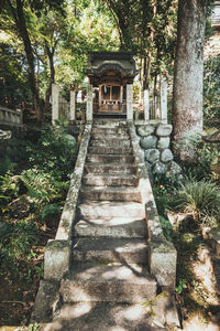 Steps leading to temple