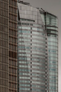 Low angle view of modern building