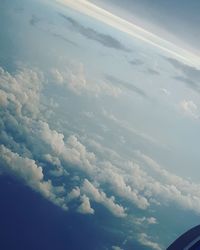 Aerial view of landscape against sky