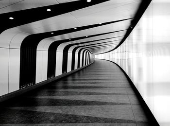 Long empty corridor