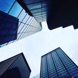 Low angle view of building against sky