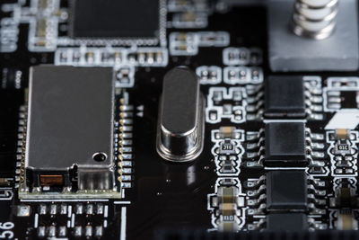 Full frame shot of circuit board