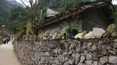 View of abandoned building