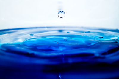 Close-up of water drop