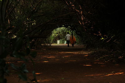 People visiting and seeing the adyar ecological park or adyar tholkappiya poonga in chennai