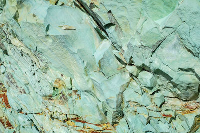 Green natural rock texture, slanic prahova, romania, close view