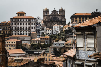 Buildings in city