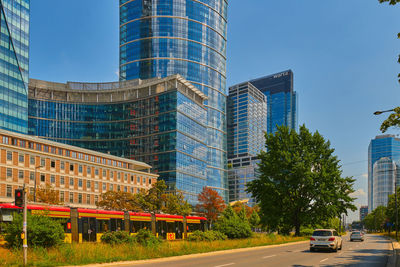 Buildings in city