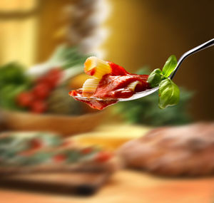 Close-up of berries on table