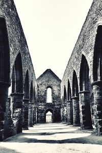 Interior of historic building